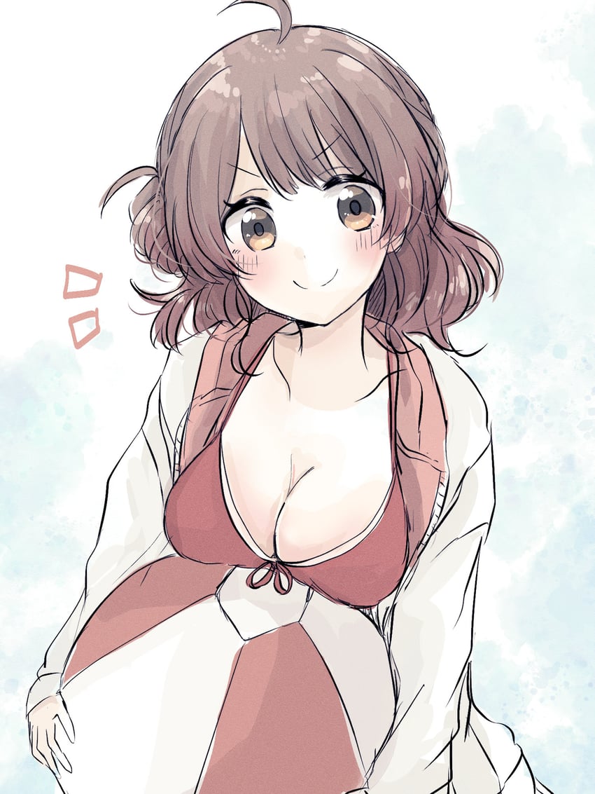 hanami ume (idolmaster and 1 more) drawn by baran._(ba_ra_ran)
