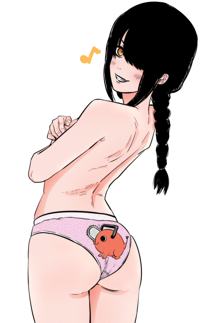 pochita and nayuta (chainsaw man) drawn by isuke_(isuke_now)