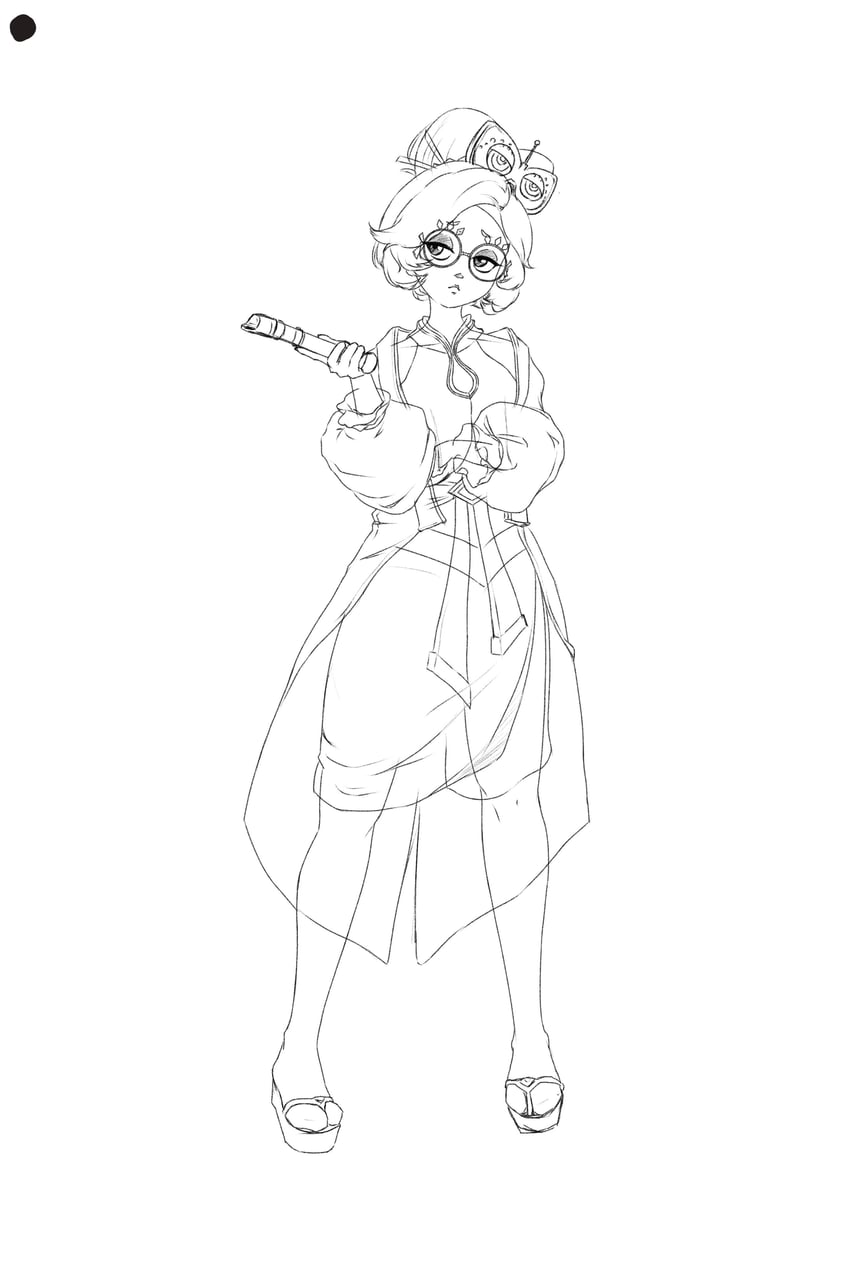 purah (the legend of zelda and 1 more) drawn by rewan