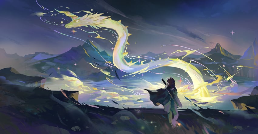 link and farosh (the legend of zelda and 1 more) drawn by ldty