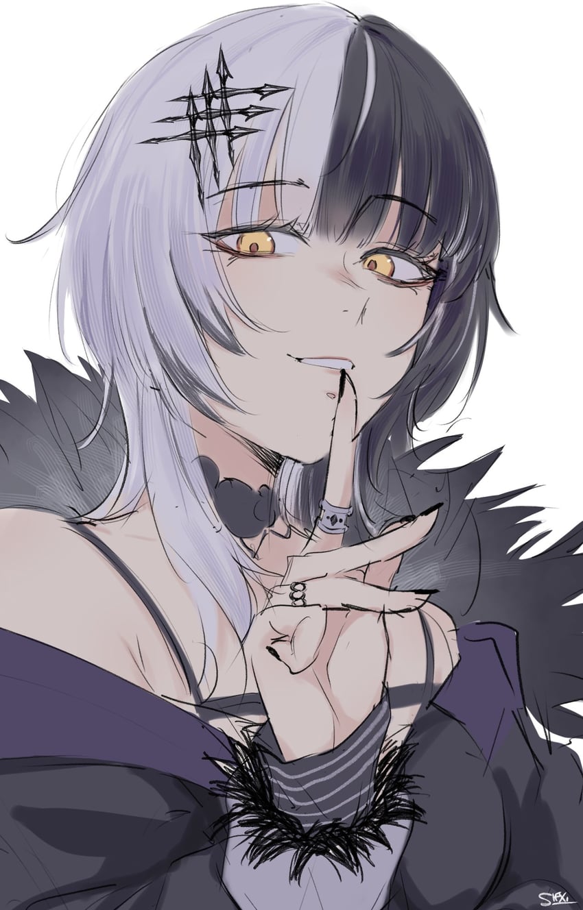 shiori novella (hololive and 1 more) drawn by soap_(sifxi_)