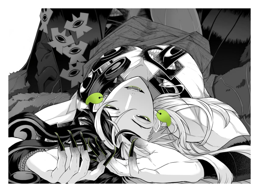 ashiya douman (fate and 1 more) drawn by ssm_chan_009