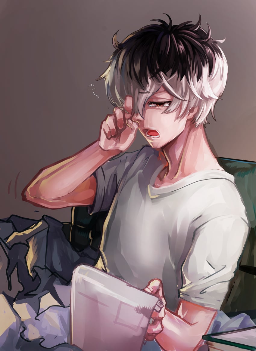 sasaki haise (tokyo ghoul and 1 more) drawn by goldeen_(a287354331)