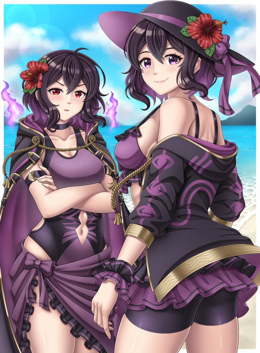 female morgan (fire emblem and 2 more) drawn by nao_(dualbloodlines)
