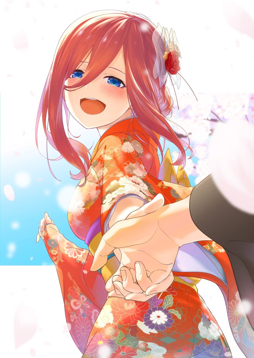 nakano miku (go-toubun no hanayome) drawn by ganko-chan_(shashaneko123)