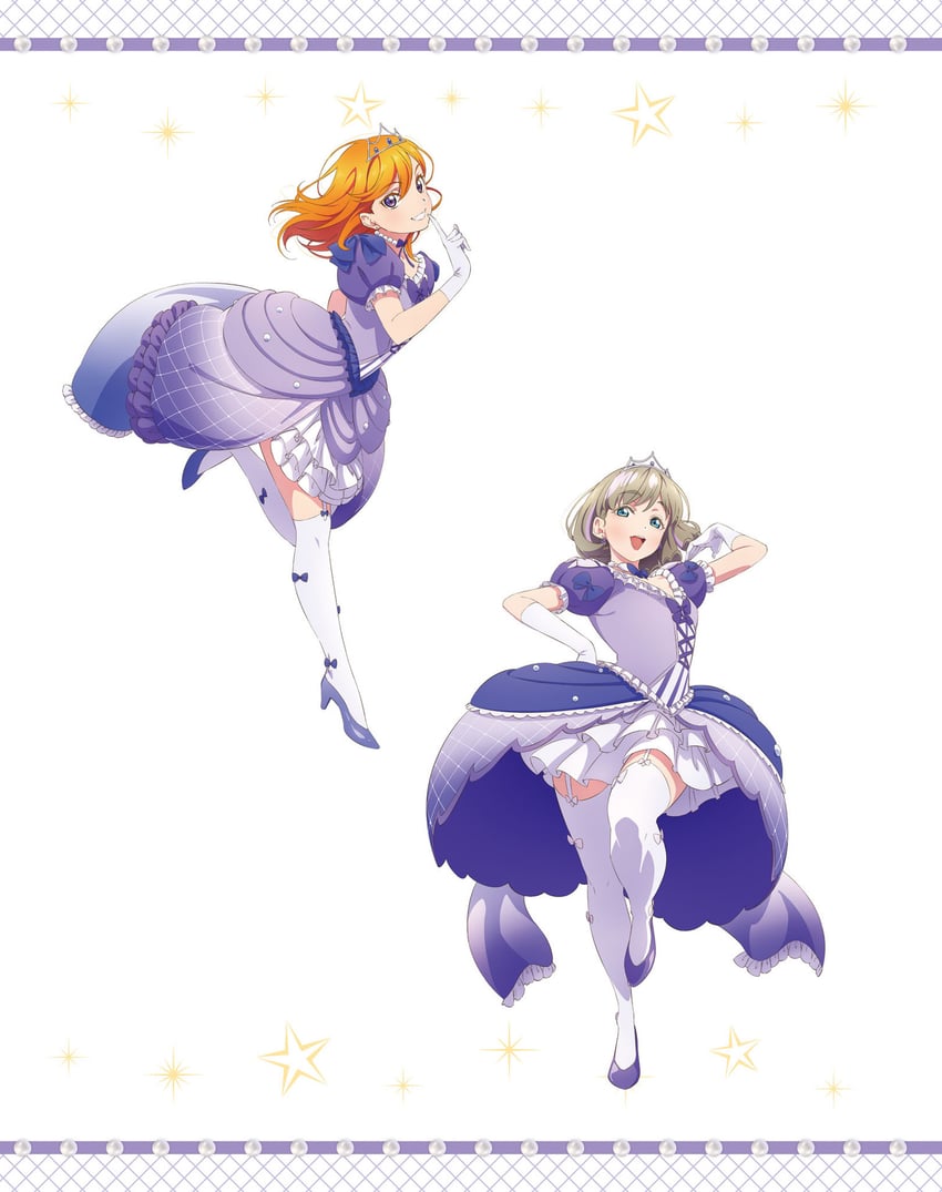 shibuya kanon and tang keke (love live! and 1 more)