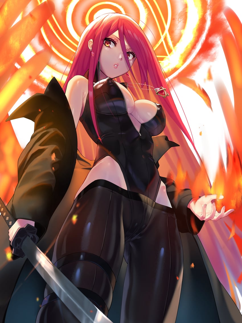 shana and alastor (shakugan no shana) drawn by ohlia