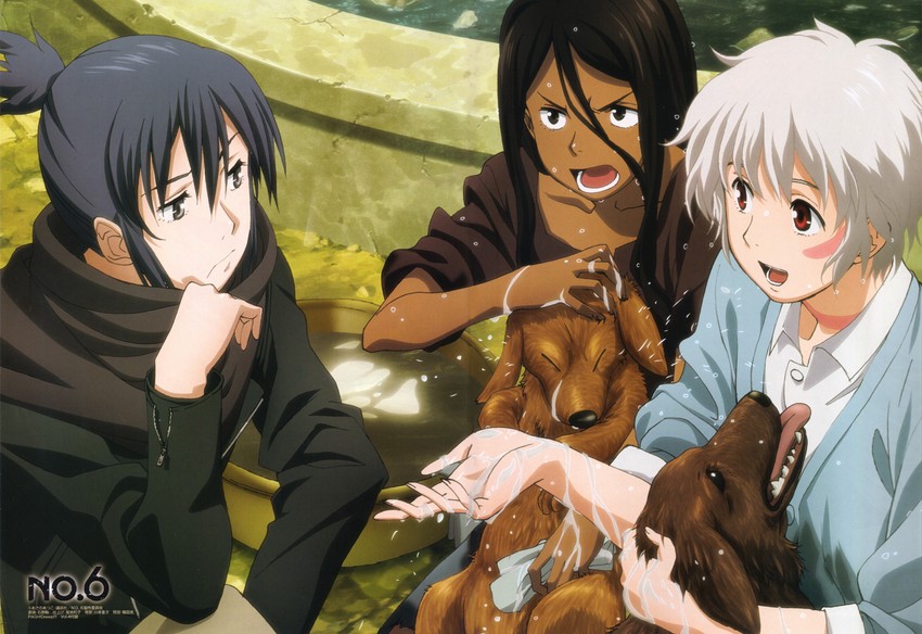nezumi, shion, and inukashi (no.6) drawn by ishino_satoshi