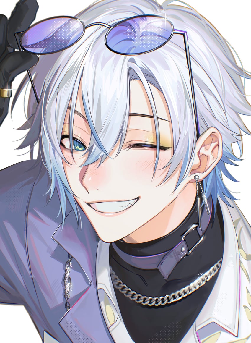 kaelix debonair (nijisanji and 1 more) drawn by kaohom503