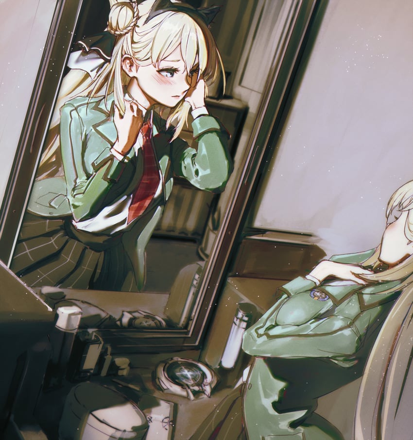 agnes claudel (eiyuu densetsu and 2 more) drawn by madou_zakura