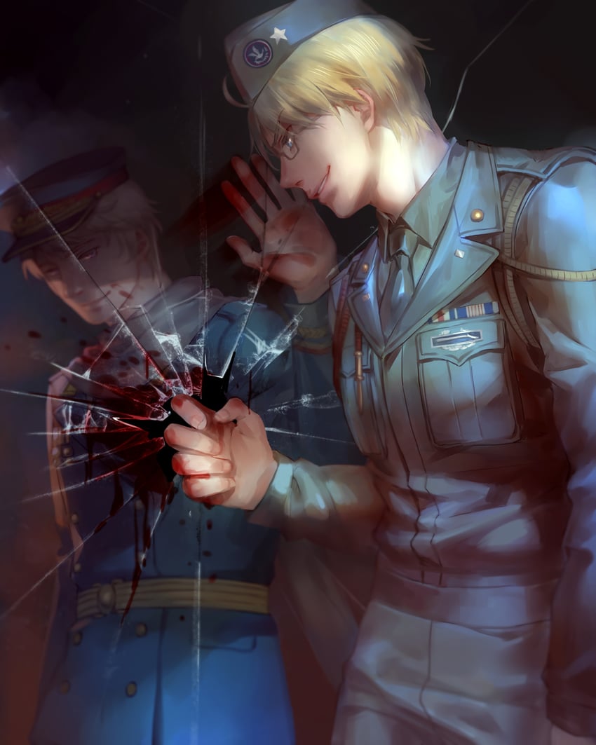 america and russia (axis powers hetalia) drawn by kanmuri_(hanyifan30338)