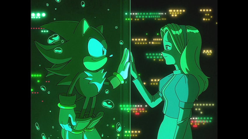 shadow the hedgehog and maria robotnik (sonic and 2 more) drawn by tripplejaz