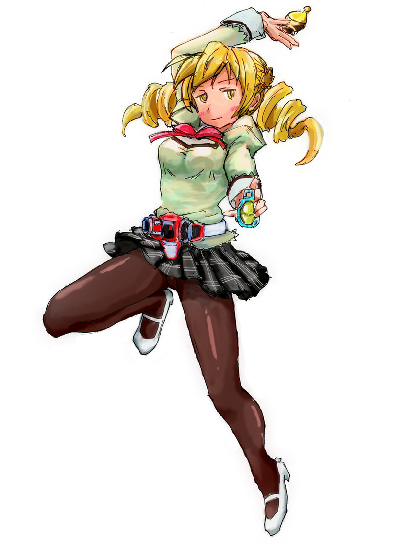 tomoe mami (mahou shoujo madoka magica and 2 more) drawn by nameshikawa