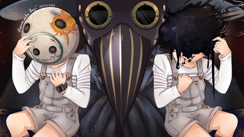 q and zero ii (kyokugen dasshutsu and 1 more) drawn by horrorjuku_ouji