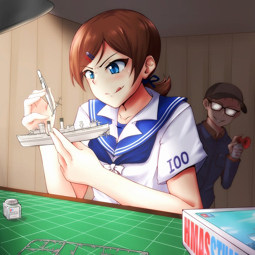 stuart (original) drawn by kuni-kun