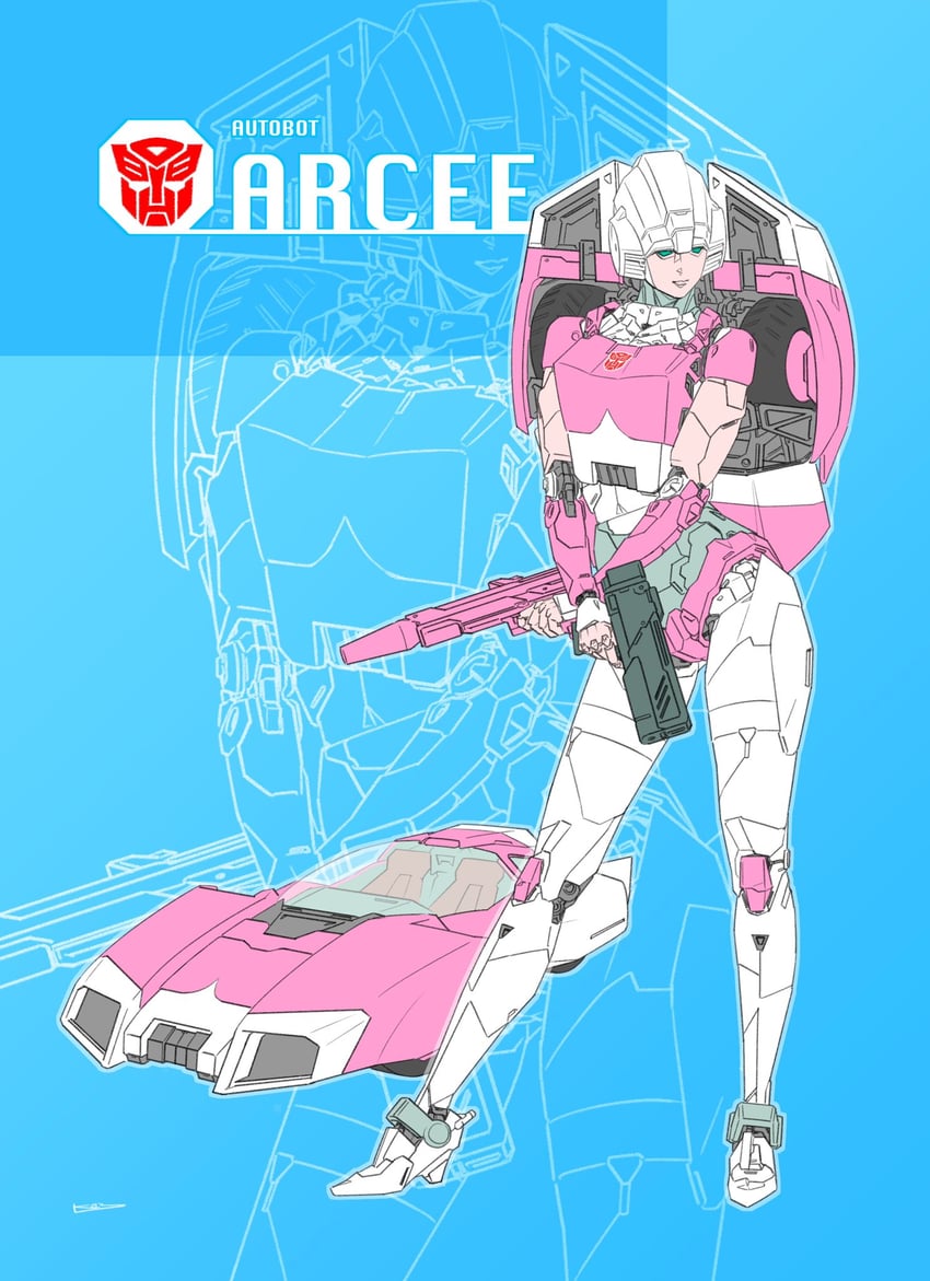 arcee (transformers and 1 more) drawn by ikeda_kazuhiro