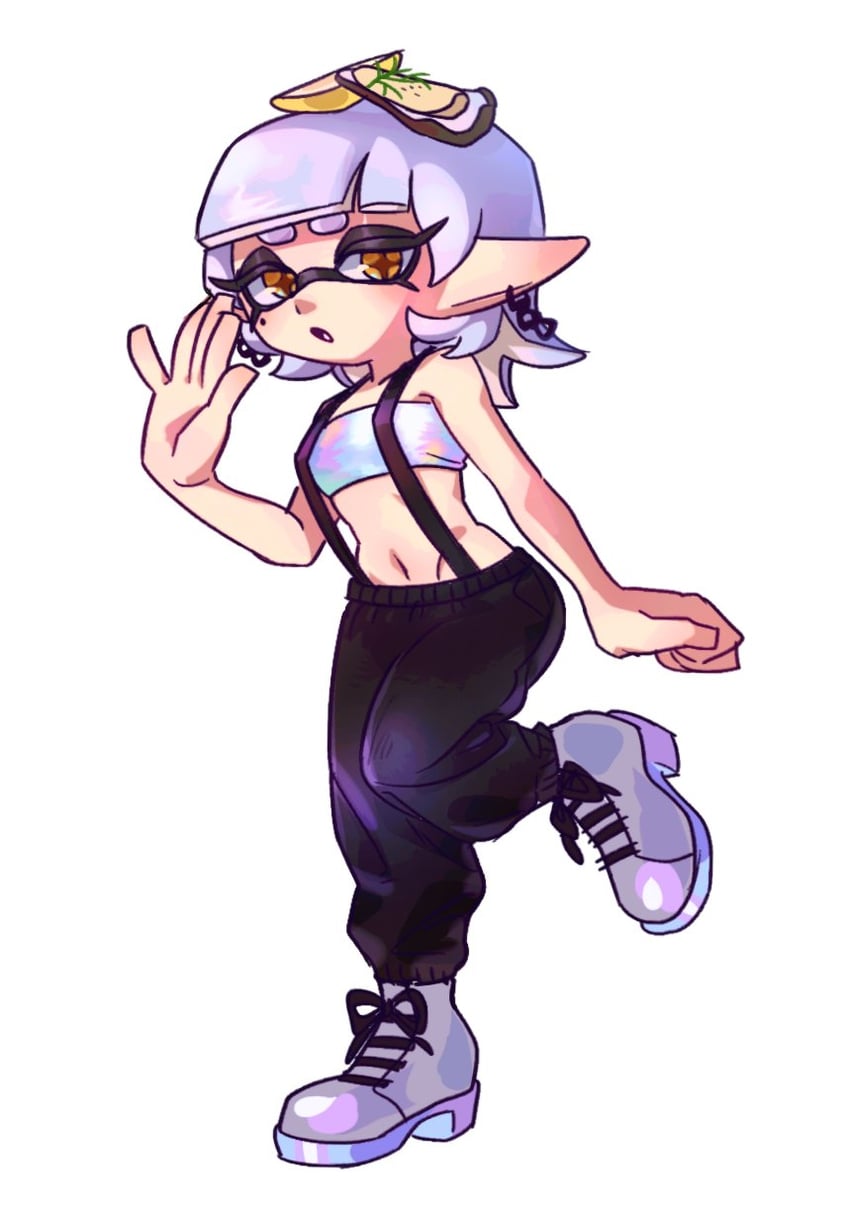 marie (splatoon and 1 more) drawn by ikki_(gsl_9708)