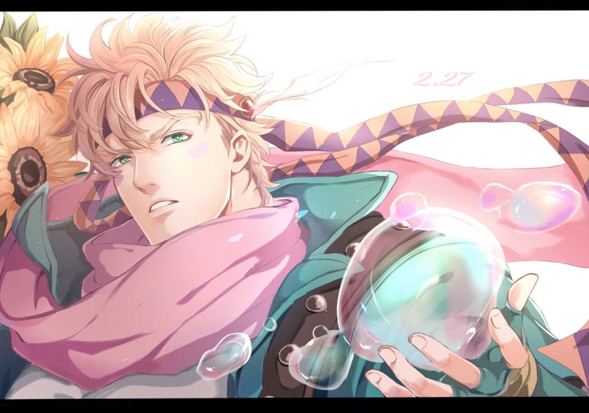 caesar anthonio zeppeli (jojo no kimyou na bouken and 1 more) drawn by r9exx