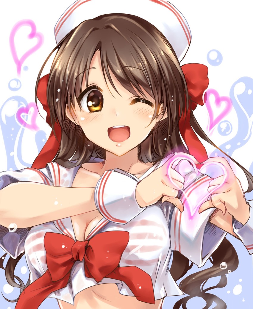 shimamura uzuki (idolmaster and 1 more) drawn by paopao