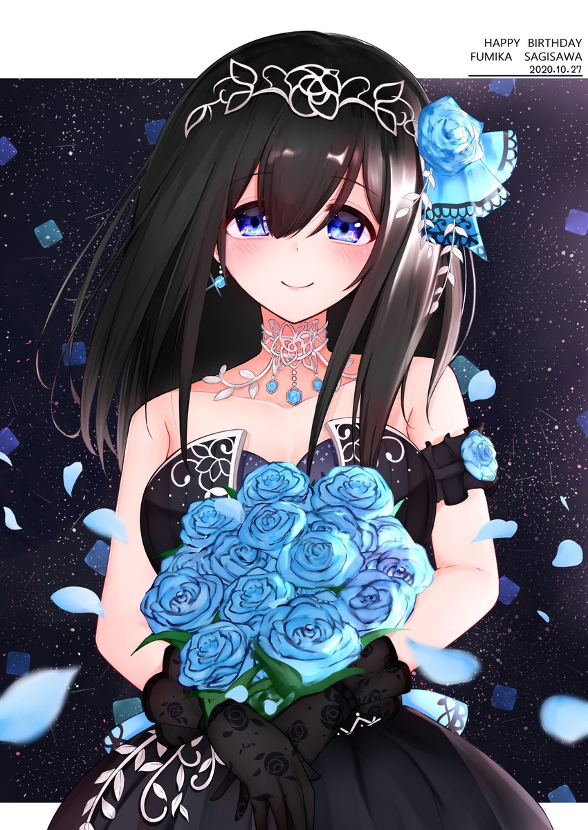 sagisawa fumika (idolmaster and 2 more) drawn by sekia998