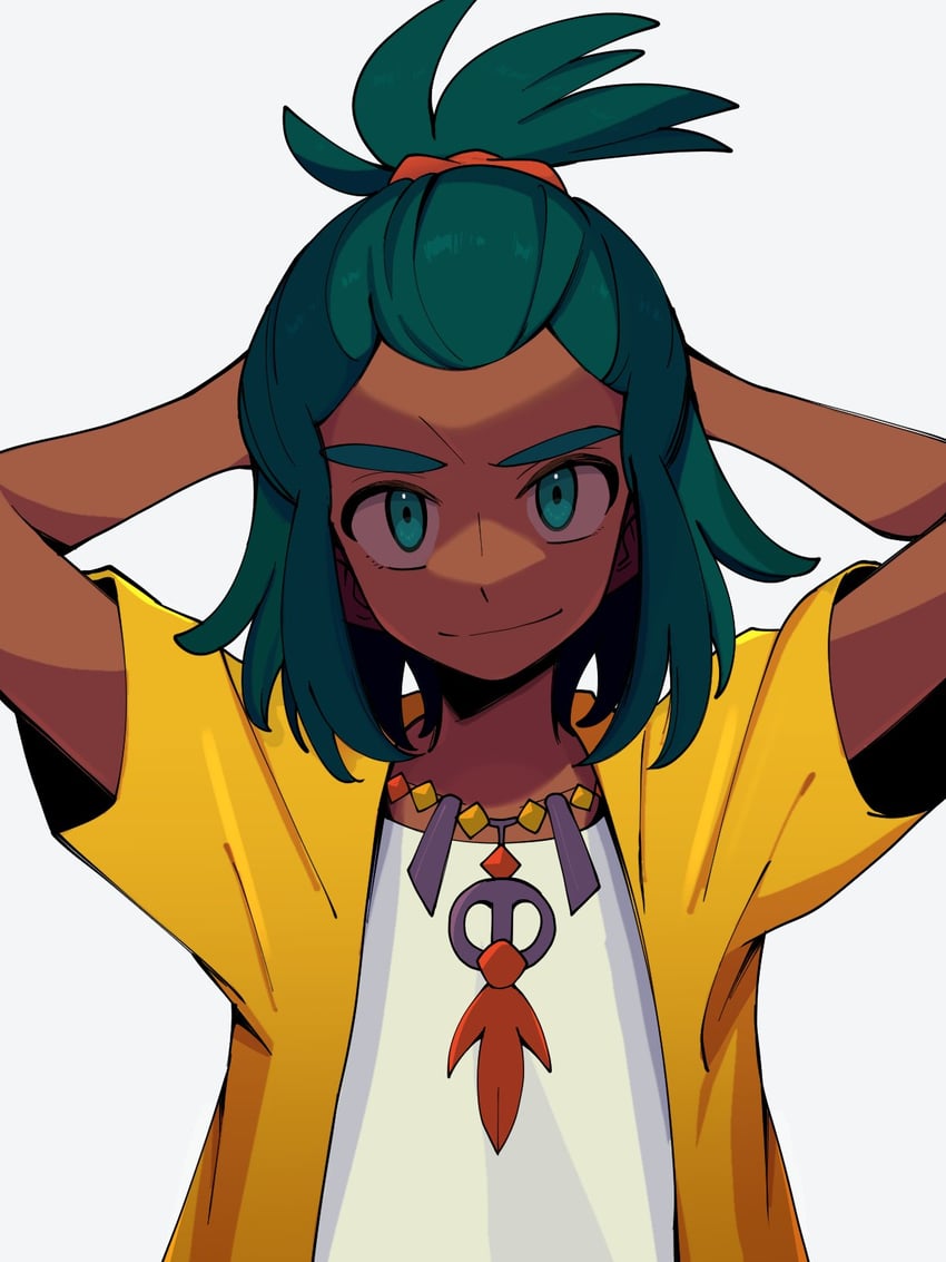 hau (pokemon and 1 more) drawn by nam_(namart76)