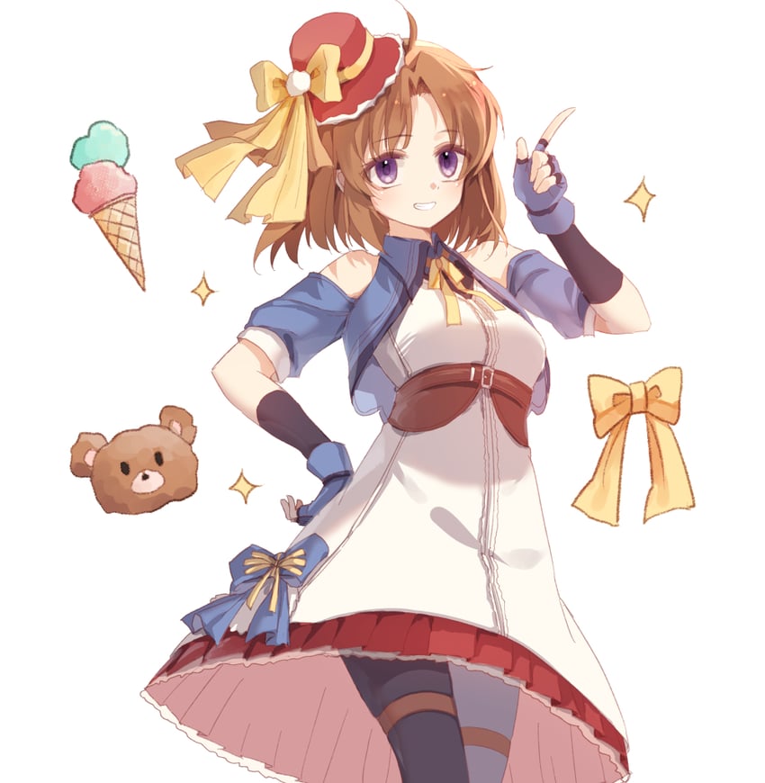 anelace elfead (eiyuu densetsu and 1 more) drawn by willfin