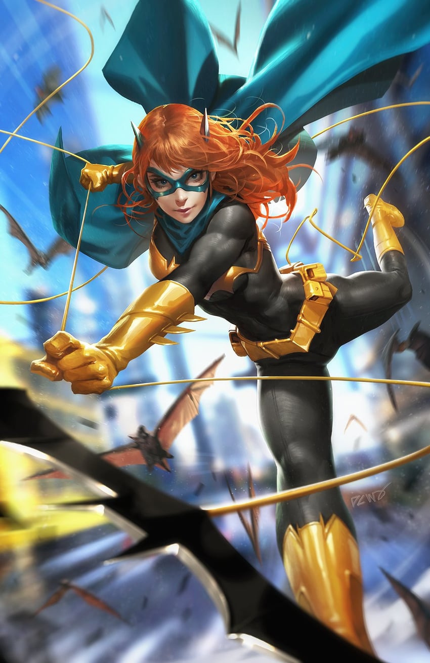 batgirl and barbara gordon (dc comics and 1 more) drawn by dcwj