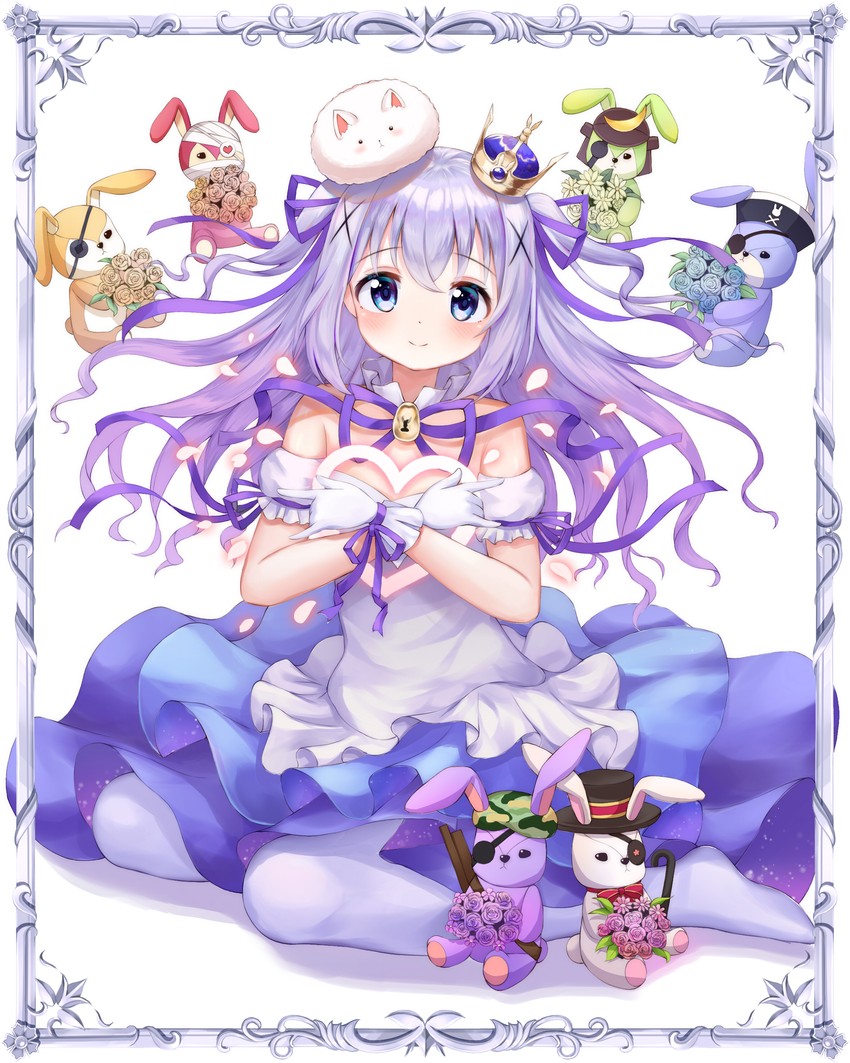 kafuu chino (gochuumon wa usagi desu ka?) drawn by chie_(wendy9537)