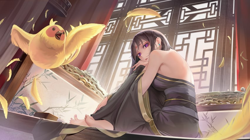 liu shouxue and xinxin (koukyuu no karasu) drawn by jliaan