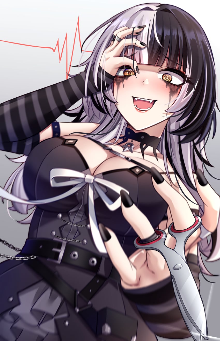 shiori novella (hololive and 1 more) drawn by zeroyama