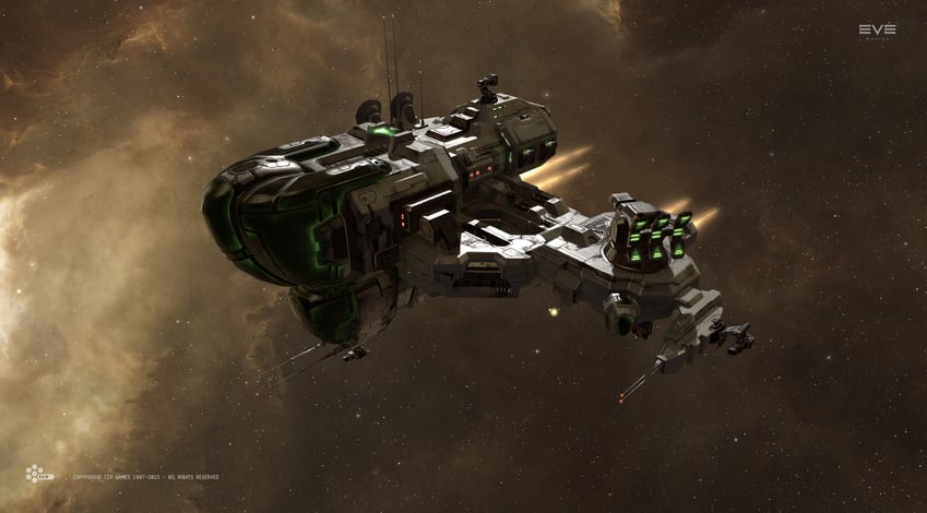 eve online drawn by salvo_(willem_van_biljon)