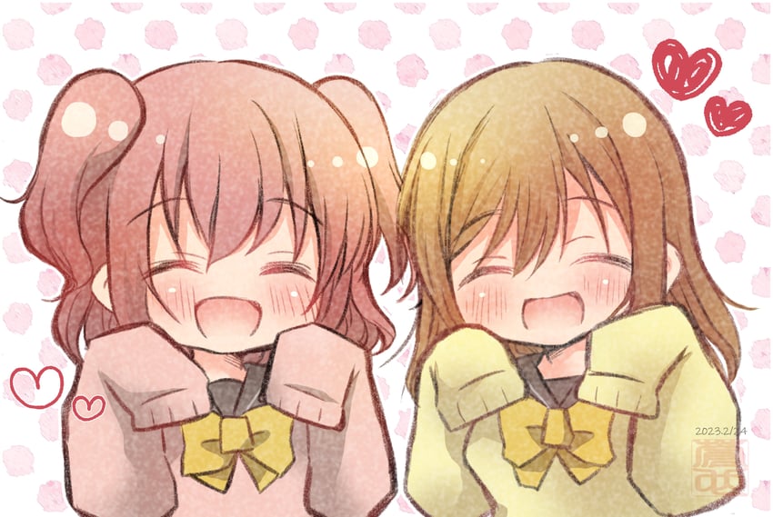 kunikida hanamaru and kurosawa ruby (love live! and 1 more) drawn by canyon_2019