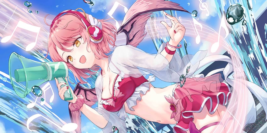 mystia lorelei (touhou and 1 more) drawn by parufeito
