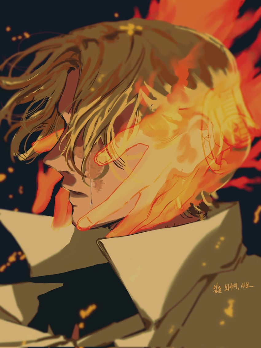 portgas d. ace and sabo (one piece) drawn by leaff00