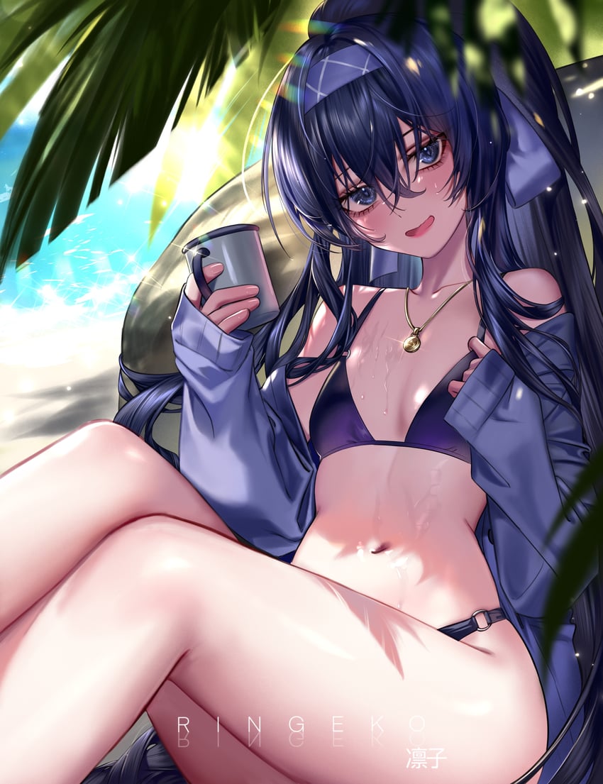 ui (blue archive) drawn by ringeko-chan