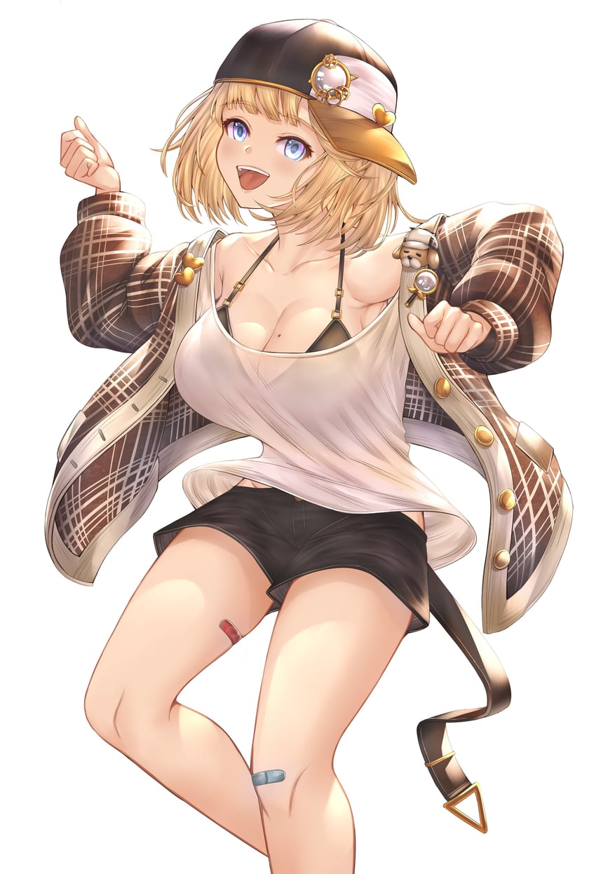 watson amelia (hololive and 1 more) drawn by honkivampy