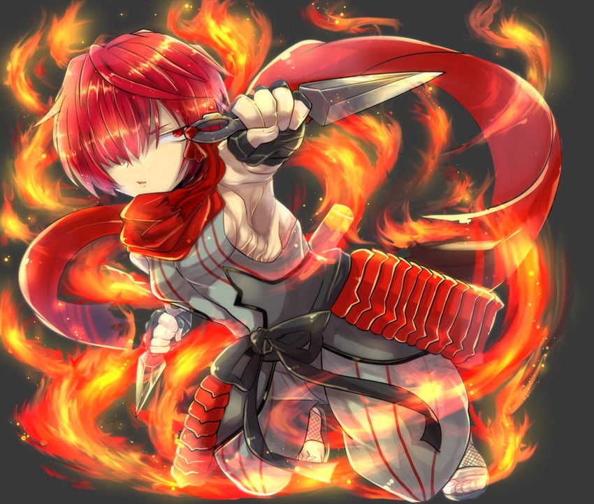 fuuma kotarou (fate and 1 more) drawn by shiraie