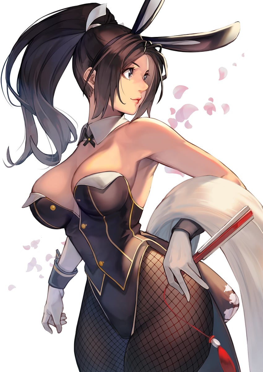shiranui mai (the king of fighters) drawn by hinoru_saikusa