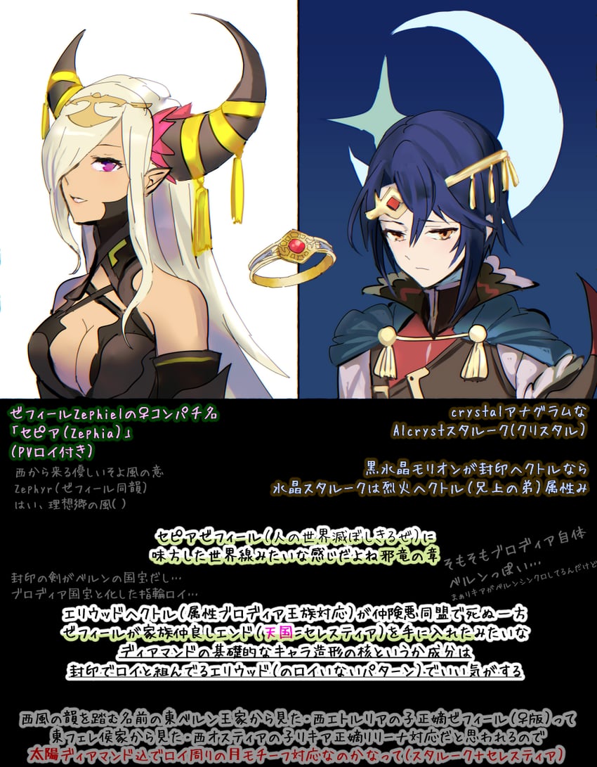 alcryst and zelestia (fire emblem and 1 more) drawn by shoochiku_bai