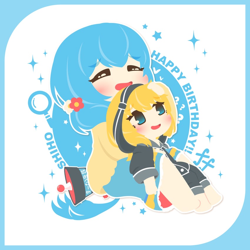 kougami kanon and kunieda shiho (battle girl high school) drawn by motyomi
