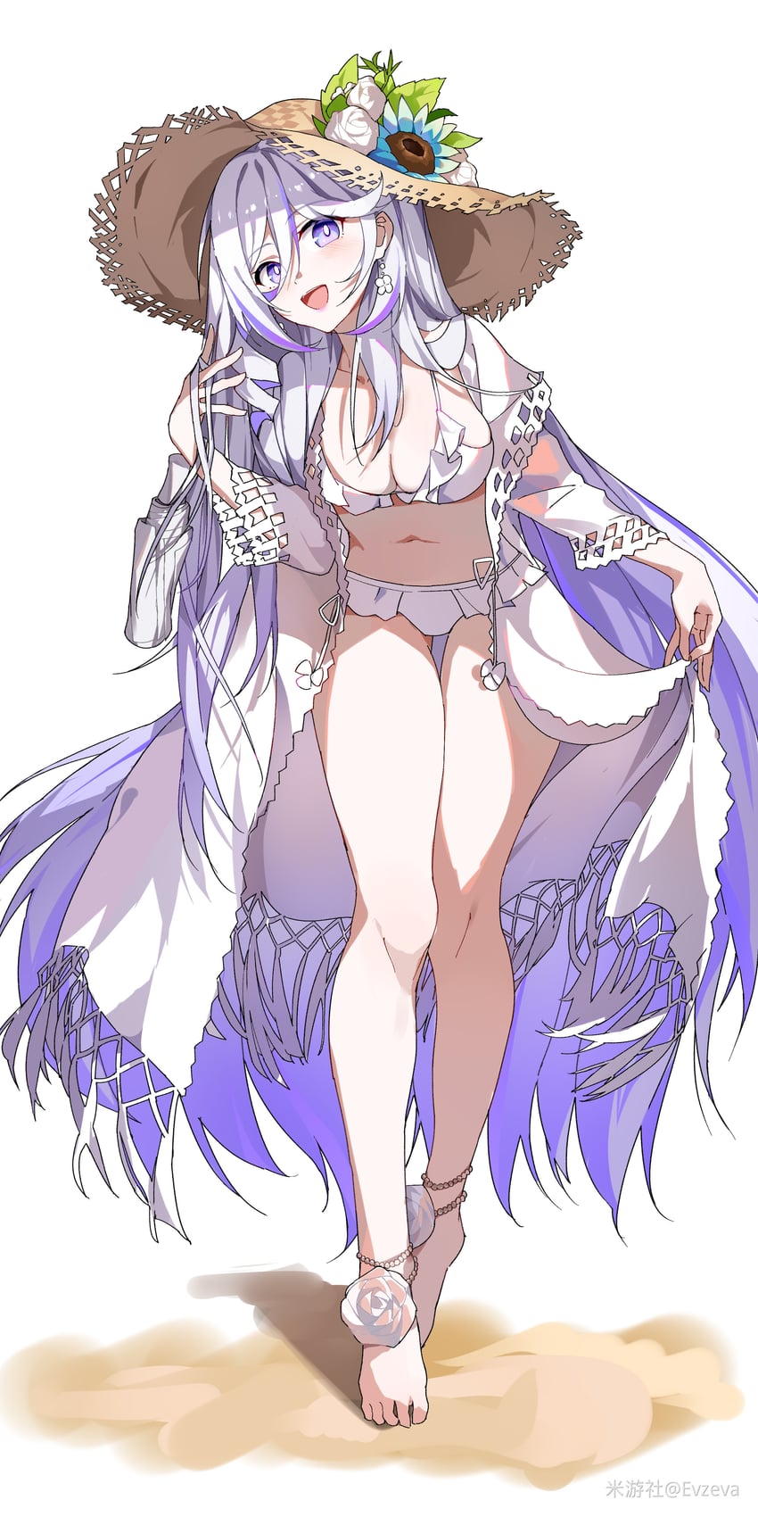 misteln schariac (honkai and 1 more) drawn by evzeva