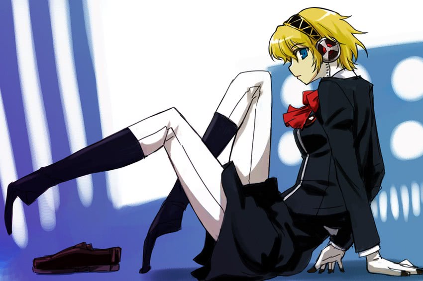 aigis (persona and 1 more) drawn by michael_f91