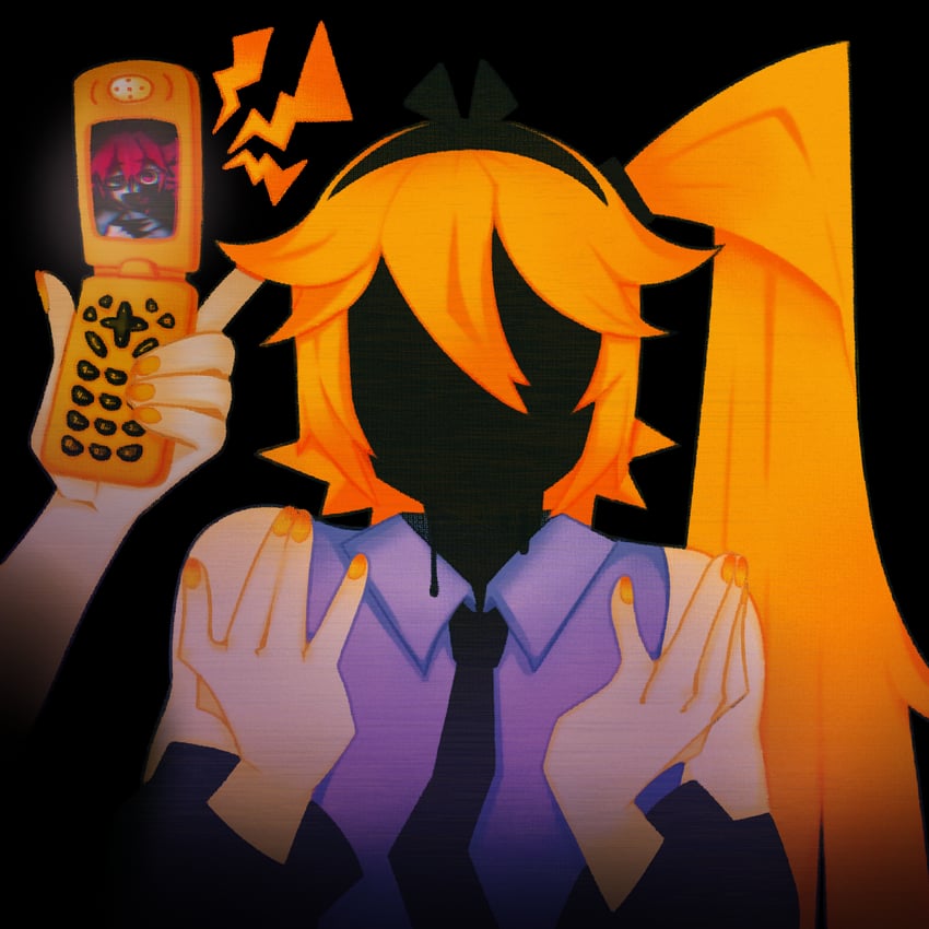 kasane teto and akita neru (vocaloid and 2 more) drawn by merelysheepy