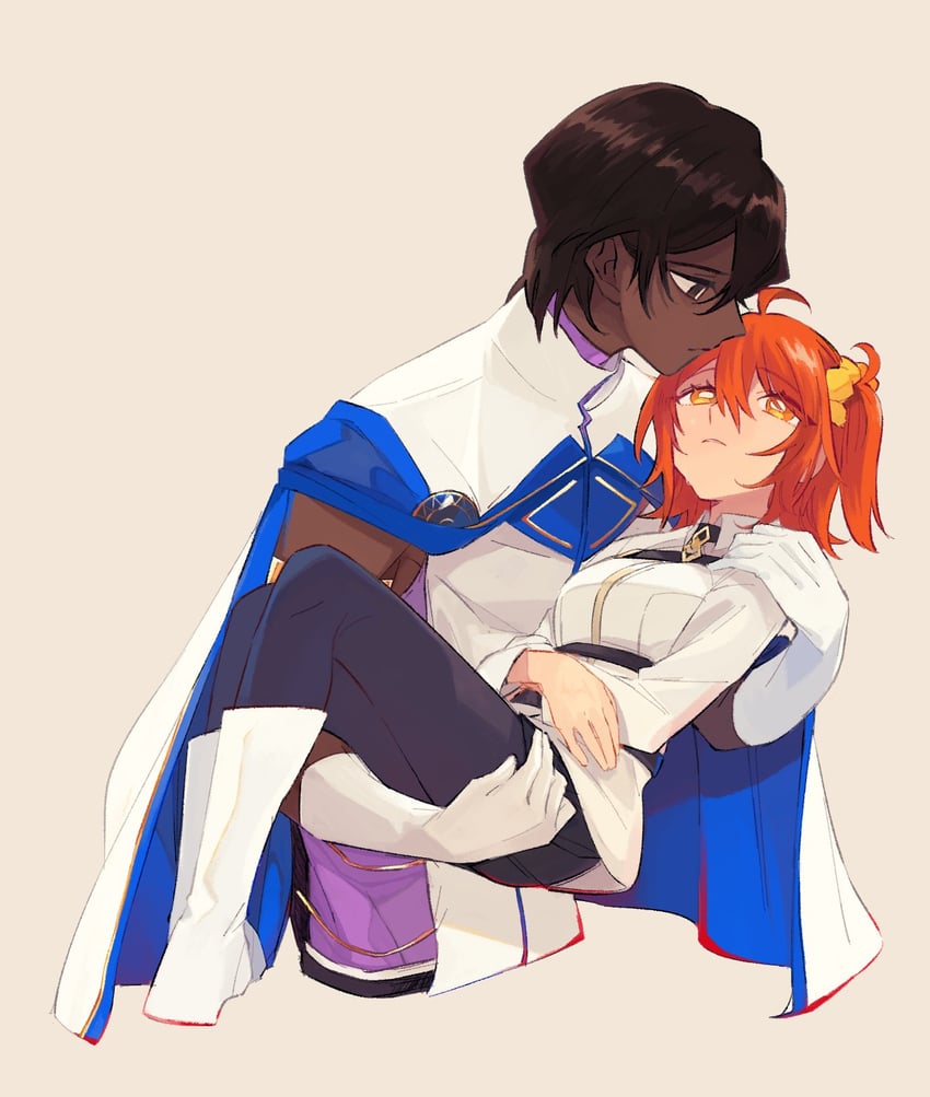 fujimaru ritsuka and arjuna (fate and 1 more) drawn by alto168