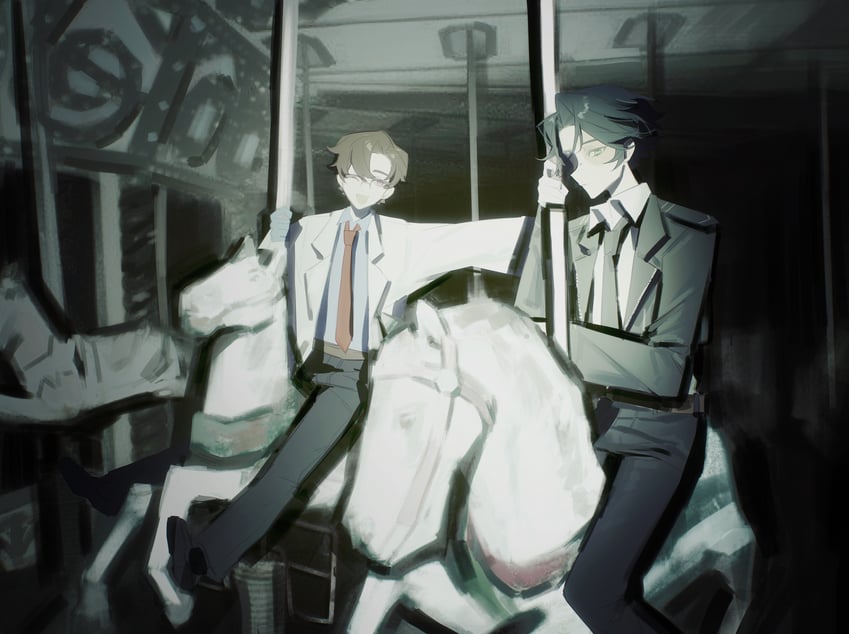 norton campbell and orpheus (identity v) drawn by dianbo635