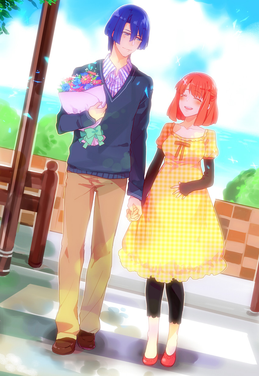 nanami haruka and hijirikawa masato (uta no prince-sama) drawn by karuha