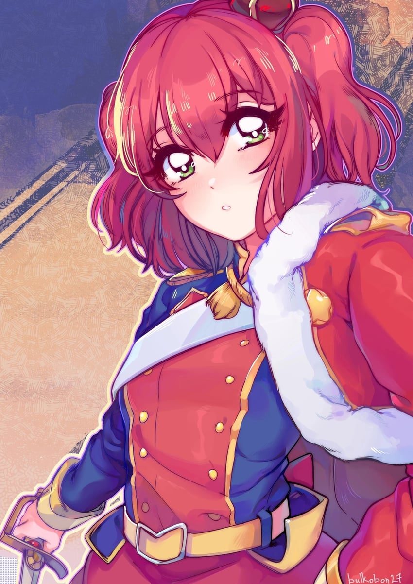kurosawa ruby and aijou karen (love live! and 2 more) drawn by bulkobon