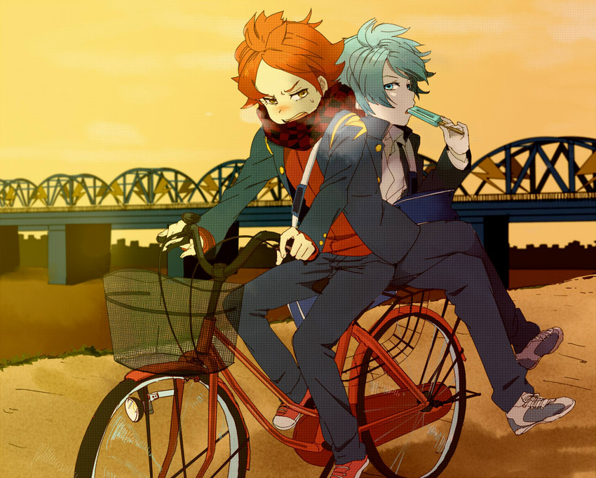 nagumo haruya and suzuno fuusuke (inazuma eleven) drawn by mezashi_(mezasi)