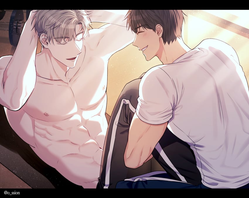 jeong taeui and ilay riegrow (passion) drawn by o_ssion