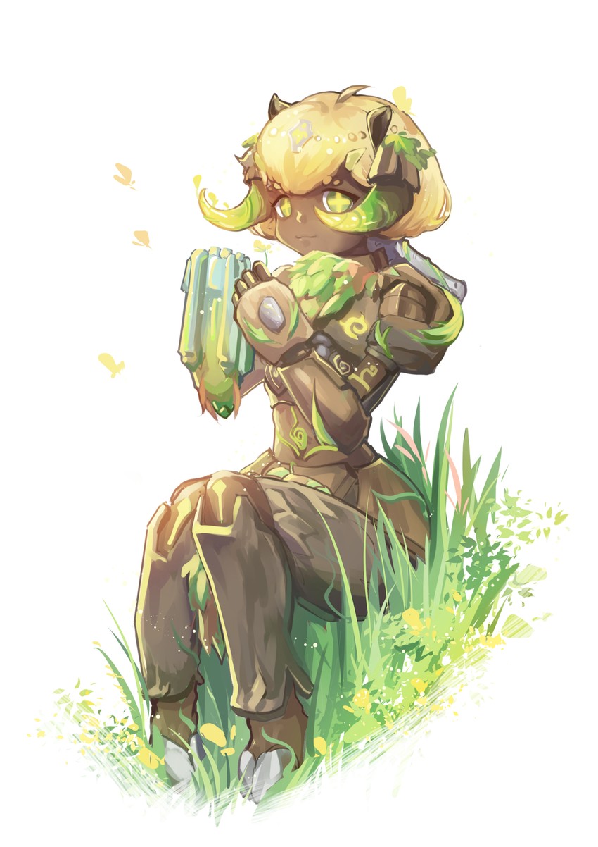 orisa and forest spirit orisa (overwatch and 1 more) drawn by shenji_laurant